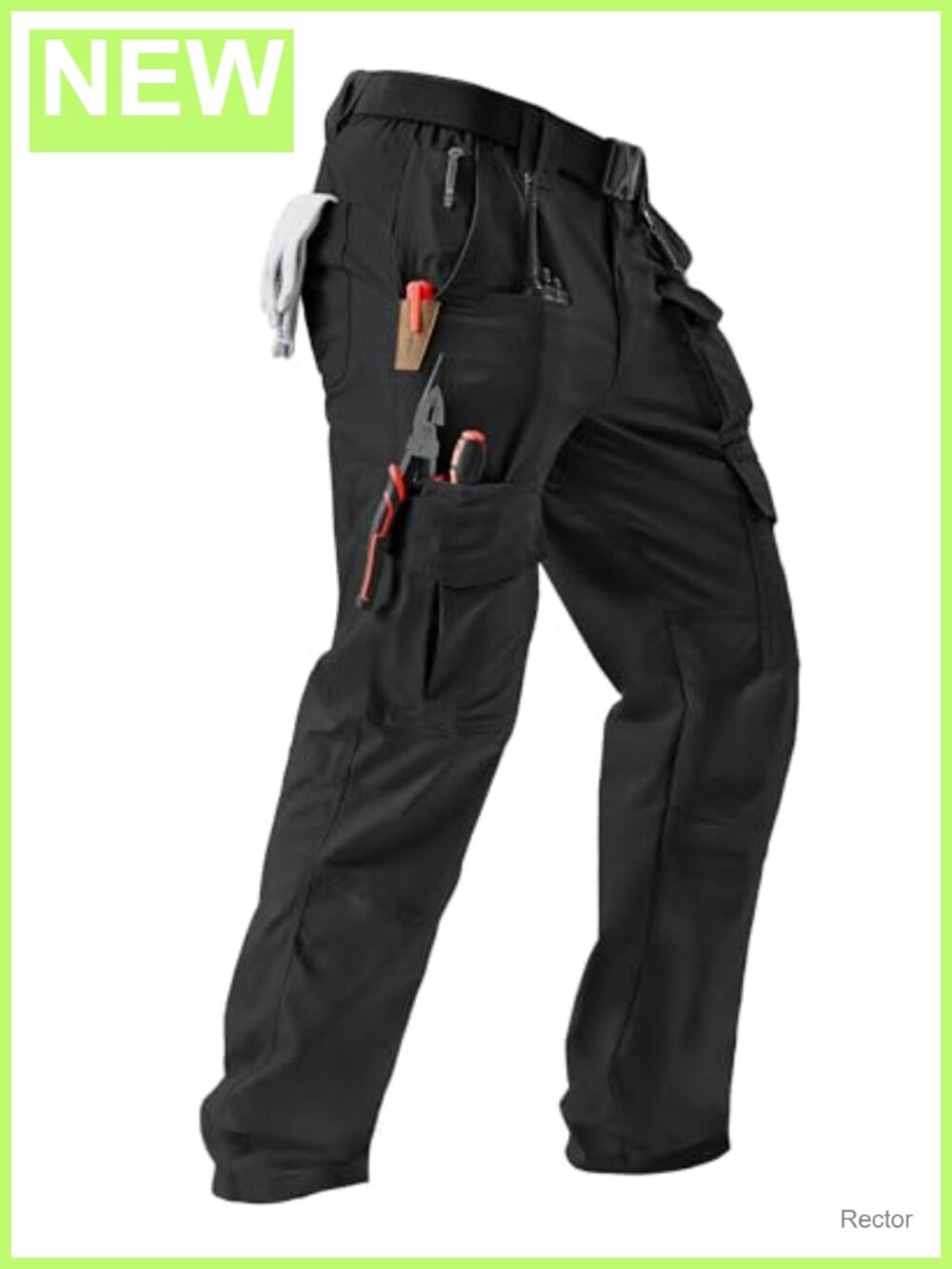 Men's Tactical Work Cargo Pants Ripstop 10 Pockets Utility